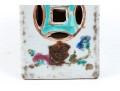 Antique Chinese Famille Rose Porcelain Pillow
