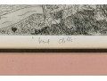Signed Limited Edition Etching Print, 