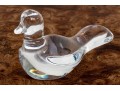 French, Baccarat Crystal Dove