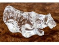 French, Baccarat Crystal Tiger