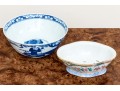 Two Chinese Porcelain Bowls, Including Famille Rose And Blue And White