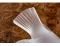 French, Lalique Frosted Crystal Sparrow