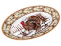 Italian Hand Painted Ceramic Serving Platter