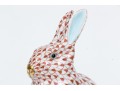 Adorable Herend Hand-painted Porcelain Rabbit