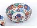 Collection Of Three Asian Imari Porcelain Bowls