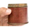 19th C. Chinese Cloisonné Lidded Caddy 