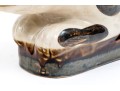 Asian Glazed Ceramic Pillow