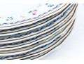 Set Seven Bernadaud Limoges ‘Artois Bleu’ Porcelain Salad Plates