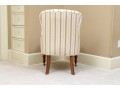 Handsome Tufted Upholstered Accent Chair