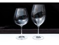 Set Of Eight Red And White Wine Goblets