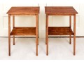 Pair Of Mahogany End Tables