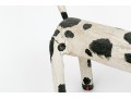 Miguel Rodriguez Carved And Painted Wooden Dog, “Santa Fe Dog's Don't Care”, 1993