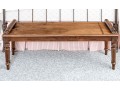 English Oak Hall Bench