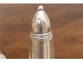 Set Of Four Crown Weight Sterling Salt And Pepper Shakers