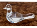 French, Baccarat Crystal Dove