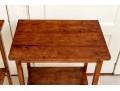 Pair Of Mahogany End Tables