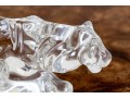 French, Baccarat Crystal Tiger