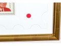 US Postal Stamp Set Collection With US Postmaster General Marvin Runyon Inscribed Brass Plaque