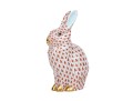 Adorable Herend Hand-painted Porcelain Rabbit