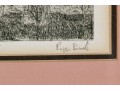 Signed Limited Edition Etching Print, 