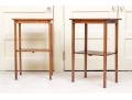 Pair Of Mahogany End Tables