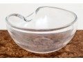 Impressive Glass Thumbprint Bowl In The Manner Of Tiffany & Co. Elsa Peretti