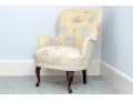 Charming Upholstered Wingback Chair