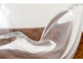 Impressive Glass Thumbprint Bowl In The Manner Of Tiffany & Co. Elsa Peretti