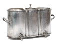 Vintage Silver Plated Double Wine Cooler