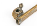 Antique Middle Eastern Brass Inkwell Qalamdan