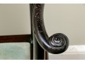 Chinese Carved Horseshoe Back Official's Chair, 19th-20th C.