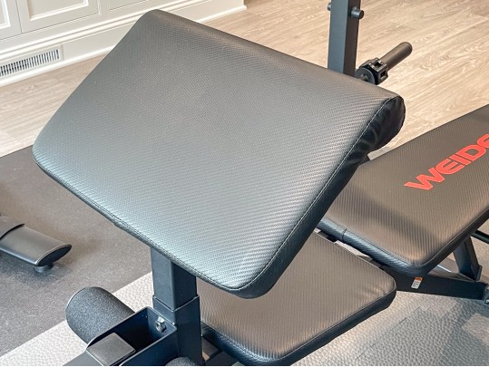 Weider Exercise Equipment, Including Bench, Bar Weights And Mat