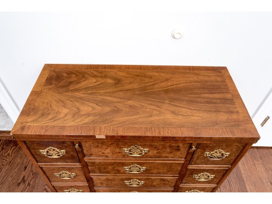 Classic Baker Furniture George III Style Flip-Top Bachelor Chest