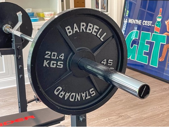 Weider Exercise Equipment, Including Bench, Bar Weights And Mat