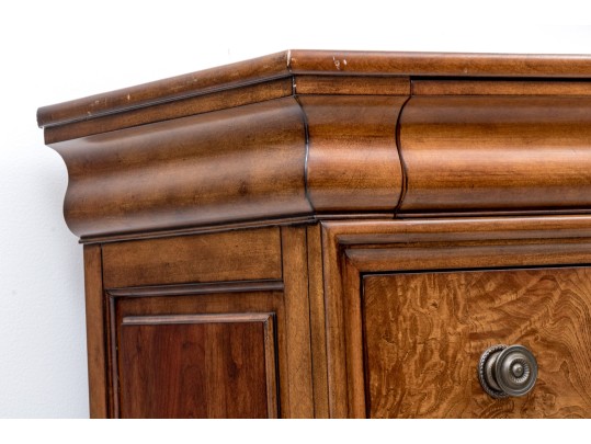 Ethan Allen Townhouse Burl Veneered Dresser