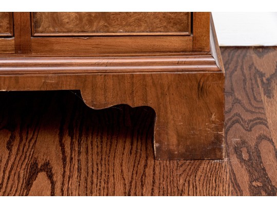 Classic Baker Furniture George III Style Flip-Top Bachelor Chest