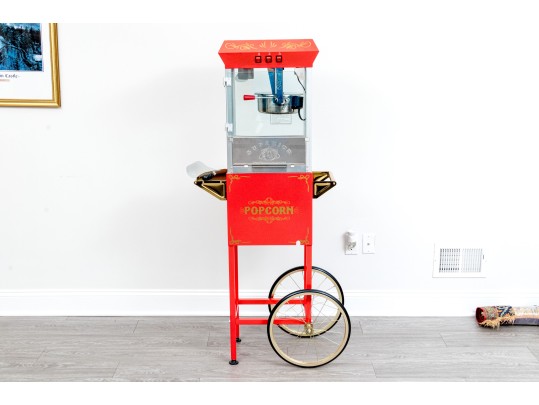 Vintage Superior Popcorn Cart