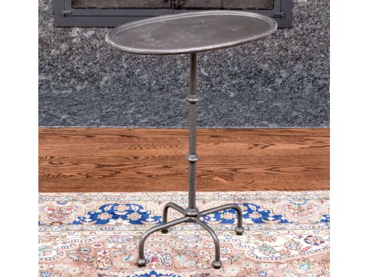 Butler Kira Collection Metalworks Aluminum Pedestal Table
