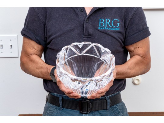 Impressive Orrefors “Erika Lagerbielke” Cut Crystal Bowl