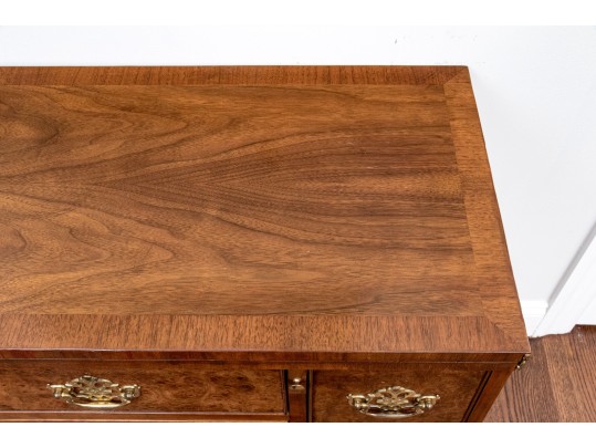 Classic Baker Furniture George III Style Flip-Top Bachelor Chest