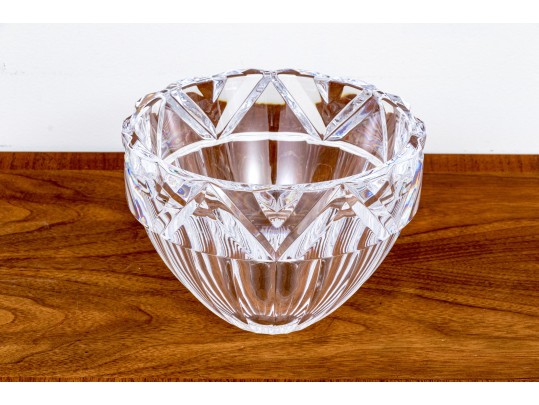 Impressive Orrefors “Erika Lagerbielke” Cut Crystal Bowl