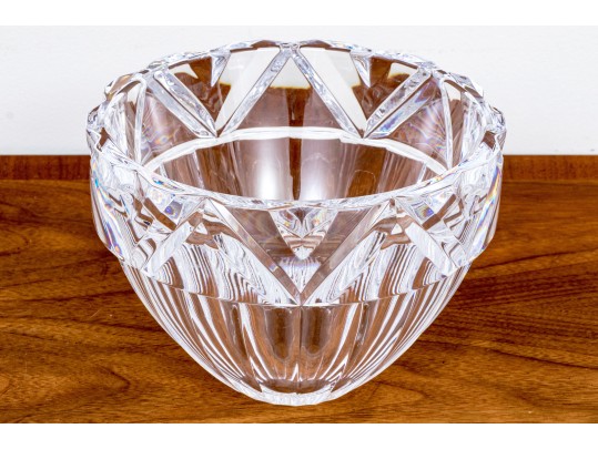 Impressive Orrefors “Erika Lagerbielke” Cut Crystal Bowl