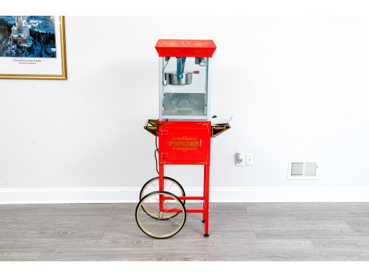 Vintage Superior Popcorn Cart