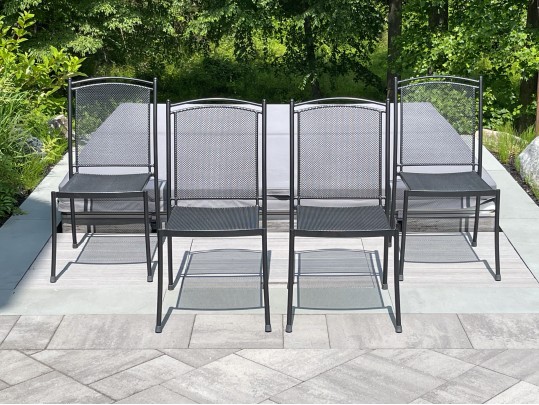 Set Of Four Kettler Outdoor “Cortona” Side Chairs