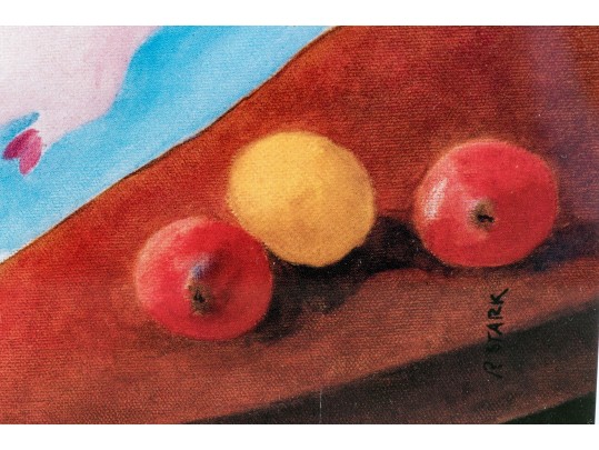 Roger Stark (American, 20th C.) Four Signed Prints Depicting Pigs