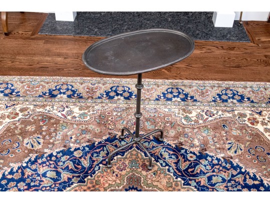 Butler Kira Collection Metalworks Aluminum Pedestal Table