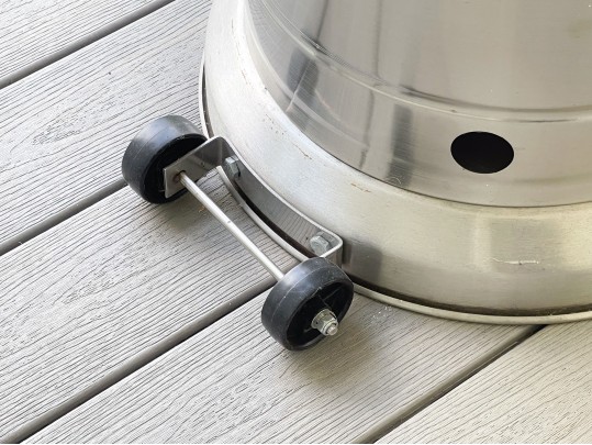 Hampton Bay Propane Powered Outdoor Patio Heater With Propane Tank