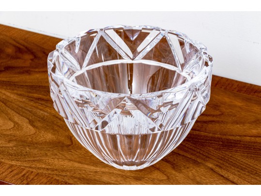 Impressive Orrefors “Erika Lagerbielke” Cut Crystal Bowl