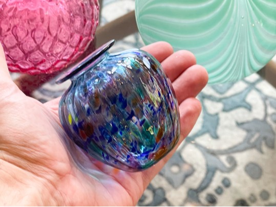 Collection Of Three Art Glass Pieces Including Matthew Larwood