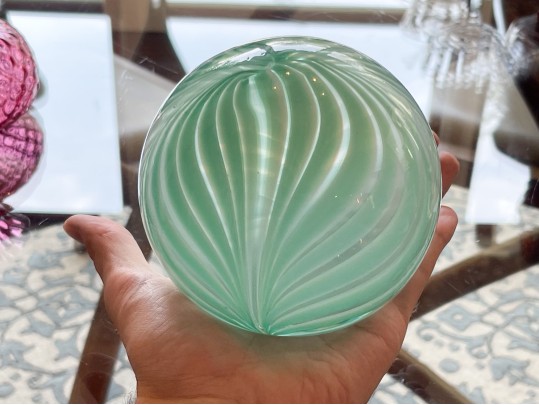 Collection Of Three Art Glass Pieces Including Matthew Larwood